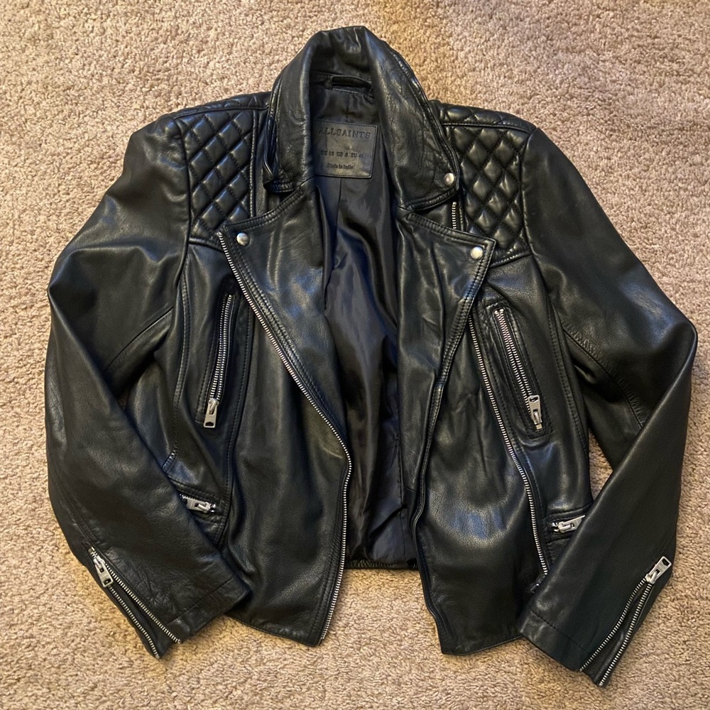 ALL SAINTS Leather Jacket